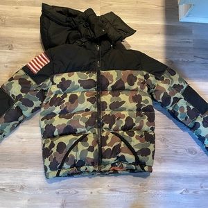 Boys Polo camo jacket